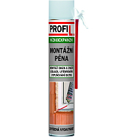 Profil montážní pěna, nízkoexpanzní, trubičková, 750 ml