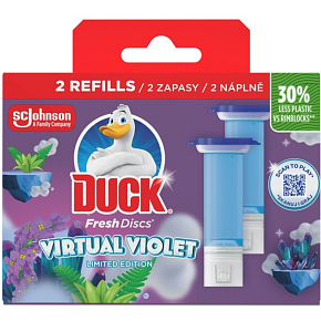 Duck WC blok Fresh Discs Virtual Violet, 2x 36 ml Duck WC blok Fresh Discs Virtual Violet, 2x 36 ml