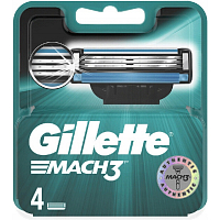 Gillette Mach3 náhradní hlavice 4ks