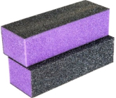 Pilník na nehty 3 stranný blok 9,5 x 3,3 x 2,5 cm