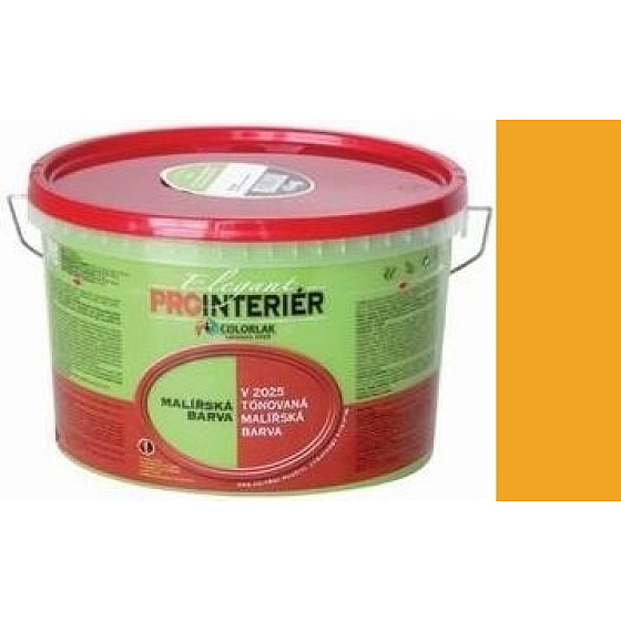 Colorlak Prointeriér Elegant V 2025 0641 Africké slunce tónovaná interiérová malířská barva 4 kg