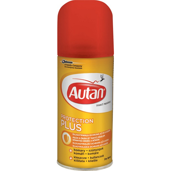 Autan Protection Plus rychle zasychající repelent 100 ml sprej
