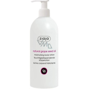 Ziaja Natural Grape Seed Oil tělové mléko pro citlivou pokožku 400 ml