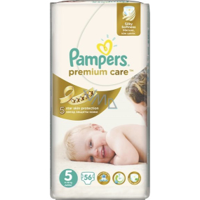 Pampers Premium Care 5 Junior 11-18 kg plenkové kalhotky 56 kusů