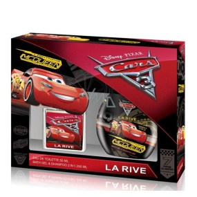 La Rive Disney Cars parfémovaná voda 50 ml + šampon na vlasy a tělo 250 ml, kosmetická sada