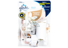 Glade Electric Scented Oil Romantic Vanilla Blossom elektrický osvěžovač vzduchu strojek s tekutou náplní 20 ml