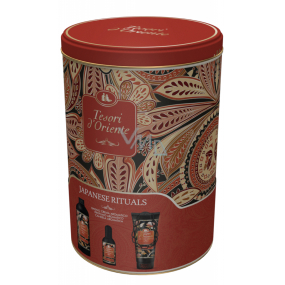 Tesori d Oriente Japanese Rituals toaletní voda 100 ml + sprchový gel 250 ml + koupelová pěna 500 ml, pro ženy dárková sada