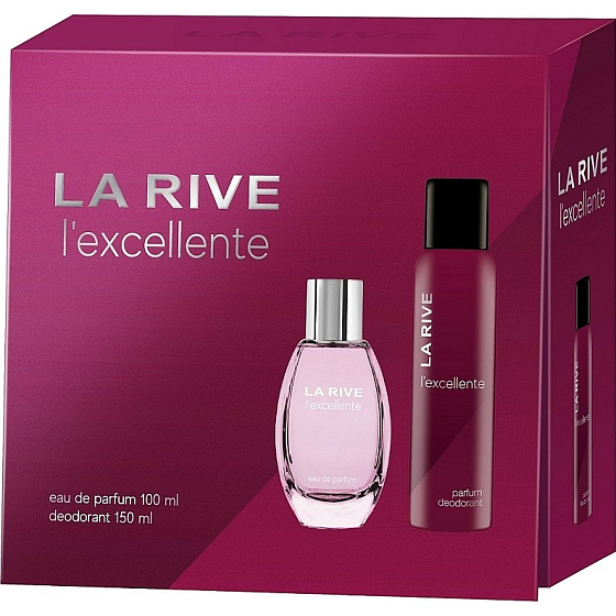 La Rive L'Excellente parfémovaná voda 100 ml + deodorant sprej 150 ml, dárková sada pro ženy