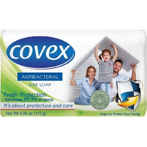 Covex Fresh Protection antibakteriální toaletní mýdlo 90 g