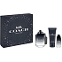 Coach Men toaletní voda pro muže 100 ml + toaletní voda pro muže 15 ml + sprchový gel 100 ml, dárková sada pro muže