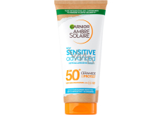 Garnier Ambre Solaire Sensitive Advanced SPF 50+ opalovací mléko 175 ml