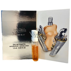 Jean Paul Gaultier Classique toaletní voda 1,5 ml s rozprašovačem, vialka