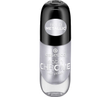 Essence Satin Chrome lak na nehty 04 SteelGPT 8 ml
