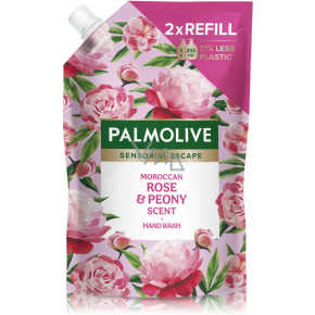PALMOLIVE tekuté mýdlo-náhradní náplň- Růže a Pivoňka 500 ml