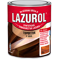 Lazurol Topdecor S1035 tenkovrstvá lazura na dřevo T025 třešeň, 750 ml