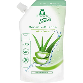 Frosch Eko Aloe Vera Sensitive sprchový gel náhradní náplň 500 ml Frosch Eko Aloe Vera Sensitive sprchový gel náhradní náplň 500 ml