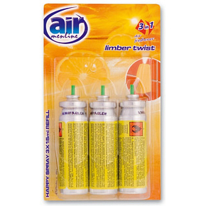 Air Menline Limber Twist náplň do osvěžovač vzduchu 3× 15 ml