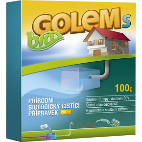 Druchema Bio Golem, aktivátor septiků, bakterie do žump a septiků, 100 g
