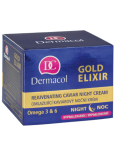 Dermacol Gold Elixir Omlazující kaviárový noční krém 50 ml