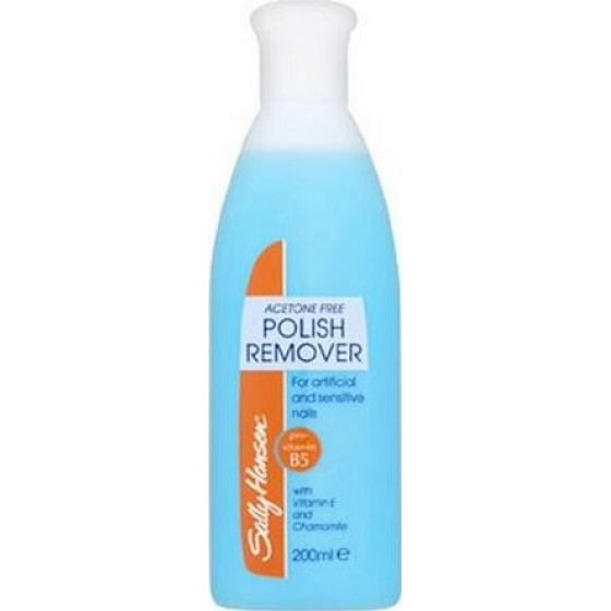 Sally Hansen Acetone Free Polish Remover bezacetonový odlakovač na nehty 200 ml