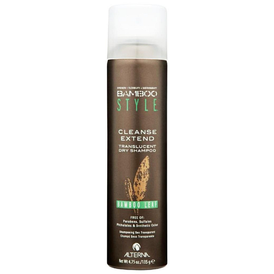 Alterna Bamboo Style Cleanse Extend Dry Bamboo Leaf neviditelný transparentní suchý šampon 150 ml