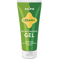 Alpa Lesana bylinný masážní gel, 100 ml