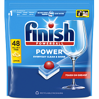 Finish tablety do myčky All in 1 Max Lemon, 48 ks