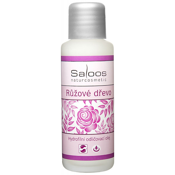Saloos Make-up Removal Oil Růžové dřevo 2v1 odličovací olej i pro voděodolný make-up 50 ml