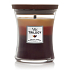 WoodWick Trilogy Holiday Cheer - Sváteční radost vonná svíčka s dřevěným knotem a víčkem sklo střední 275 g