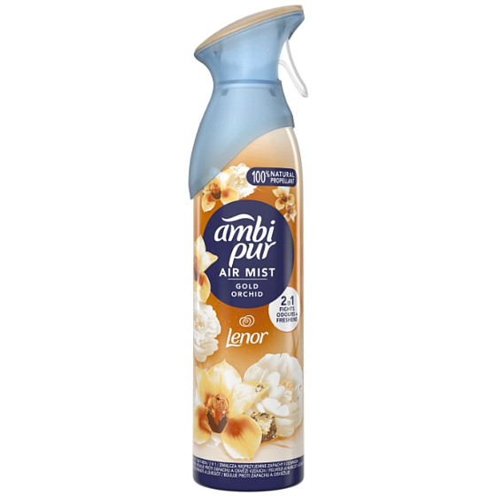 Ambi Pur Gold Orchid osvěžovač vzduchu sprej 185 ml