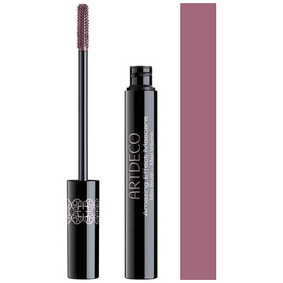 Artdeco Amazing Effect Mascara řasenka pro větší objem řas 4P3 Aubergine 6 ml