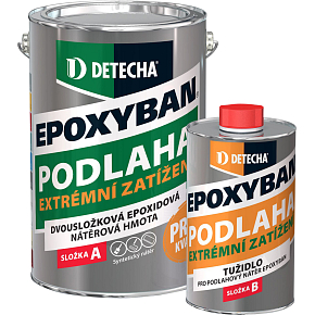Epoxyban epoxidová barva na podlahy, pro extrémní zátěž, RAL 7045 šedá, 5 kg