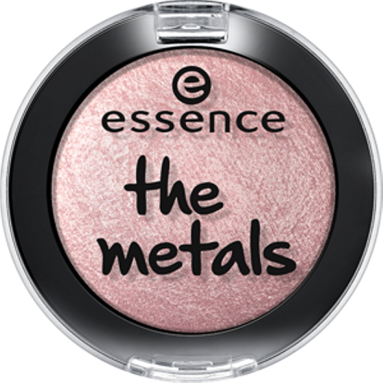 Essence The Metals Eyeshadow oční stíny 06 Rose Razzle-dazzle 4 g