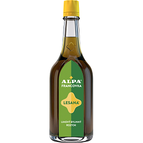 Alpa Francovka Lesana lihový bylinný roztok, 160 ml