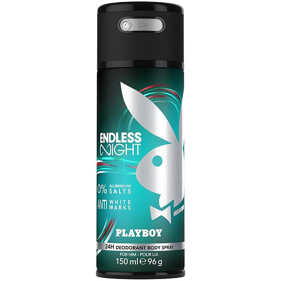 Playboy Endless Night for Him deodorant sprej pro muže 150 ml