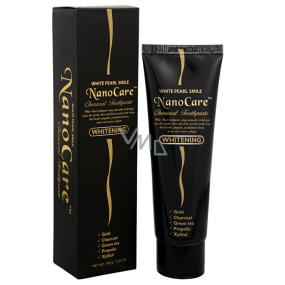 White Pearl Smile NanoCare Charcoal Toothpaste bělicí zubní pasta 100 g