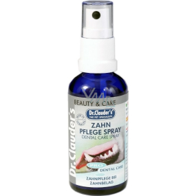 Dr. Clauders Zahn-Pflege Přípravek k čištění a ošetřování zubů a k zamezení zápachu z tlamy pro psy 50 ml