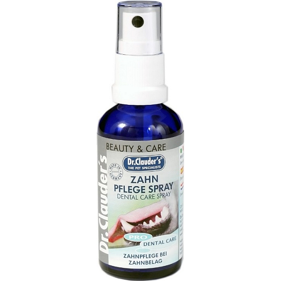 Dr. Clauders Zahn-Pflege Přípravek k čištění a ošetřování zubů a k zamezení zápachu z tlamy pro psy 50 ml