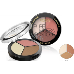 Revers Pure Mineral Contour konturovací paletka 03 7,5 g