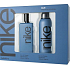 Nike Blue Premium Edition toaletní voda pro muže 100 ml + deodorant sprej 200 ml, dárková sada