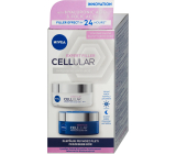 Nivea Cellular Expert Filler OF15 denní krém proti stárnutí 50 ml + noční krém proti stárnutí 50 ml, duopack