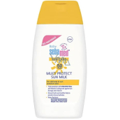 SebaMed Baby Sun Care OF50+ opalovací mléko pro děti bez parfemace 200 ml