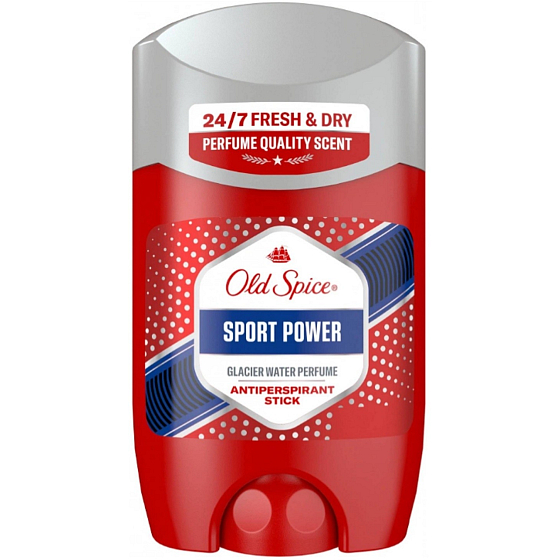 Old Spice Sport Power Glacier Water antiperspirant stick pro muže, 50 ml
