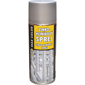 Max Color zinko-hliníková barva ve spreji, 400 ml Max Color zinko-hliníková barva ve spreji, 400 ml