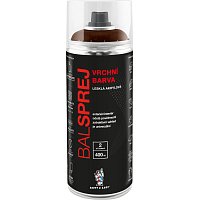 BALSPREJ vrchní univerzální akrylová barva ve spreji, RAL 8007 hněď srnčí, 400 ml