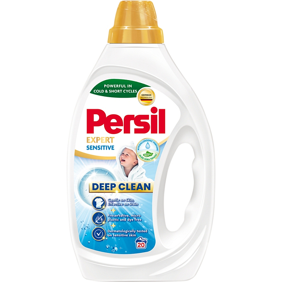Persil Expert Sensitive gel na praní, 20 praní, 900 ml