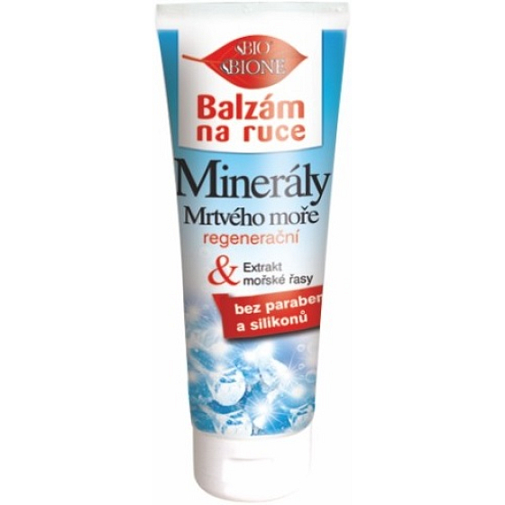 Bione Cosmetics Aqua Minerály Mrtvého moře a extrakt mořské řasy balzám na ruce pro všechny typy pokožky 200 ml