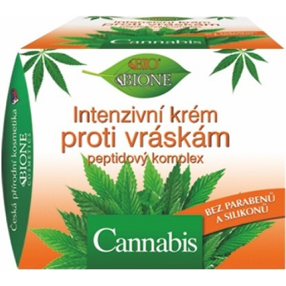Bione Cosmetics Cannabis intenzivní krém proti vráskám 51 ml