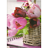 Nekupto Dárková papírová taška 32,5 x 26 x 13 cm Tulipány 1 kus 647 30