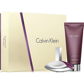 Calvin Klein Euphoria parfémovaná voda 50 ml + tělové mléko pro ženy 200 ml, dárková sada 2015 Calvin Klein Euphoria parfémovaná voda 50 ml + tělové mléko pro ženy 200 ml, dárková sada 2015